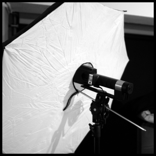 Handy softbox for my Metz 45 CL4, twice