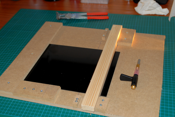 To cut the short side