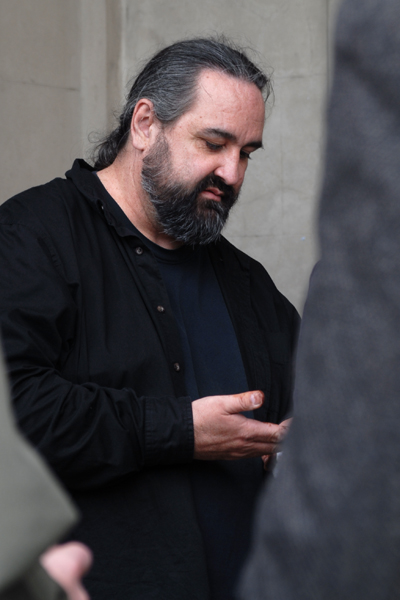 Quinn with his "Wisdom Grey" ;-)