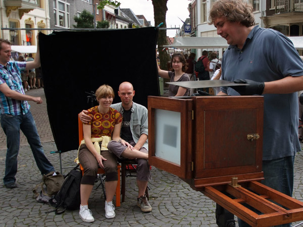 Geert-Jan "shooting" his victims - Photo: courtesy of Guido Vandebroek vandebroek-beuls@telenet.be