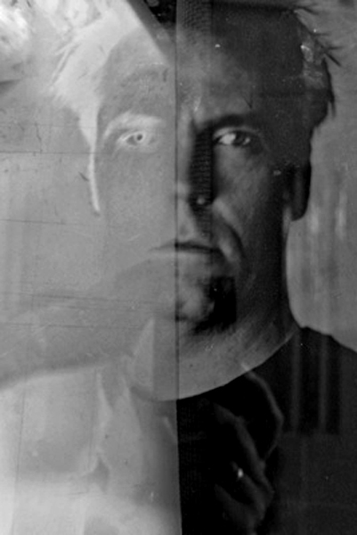 007 I also brought a quickly produced photo on clear glass (negative) so they could see what would happen with (right side) and without black (left side)