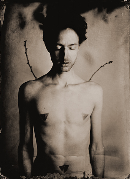 2Ruin-2-small Ruin: No explanation needed I think. The dead branches stand for doom. The eyes closed, the shape of the nipples etc pointed towards the earth, completely materialised. Ruin.