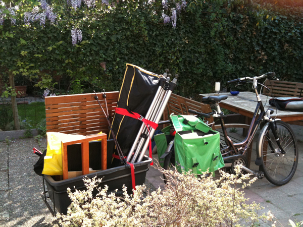 Bike with the "Big Boy" and all the stuff