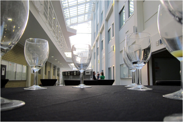 Wine, wine (water) and frozen orange juice ;-)