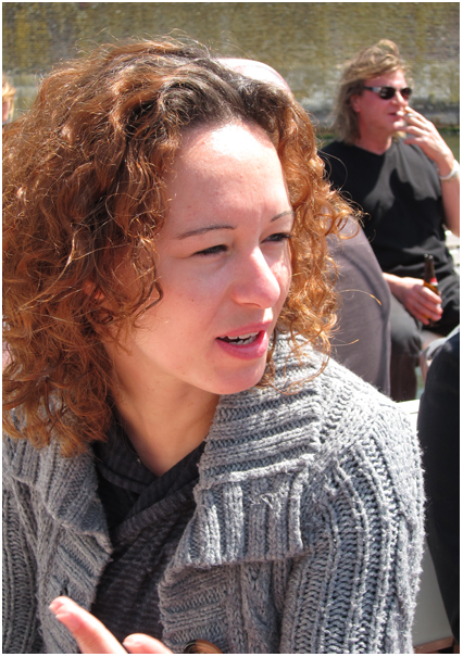 And me...enjoying the sun and stuff ;-)